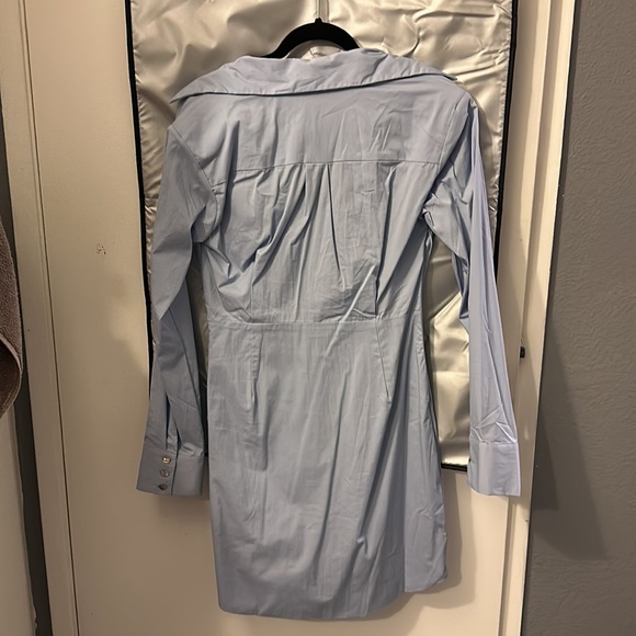 Fashion Nova Dresses Collard Light Blue Dress Poshmark